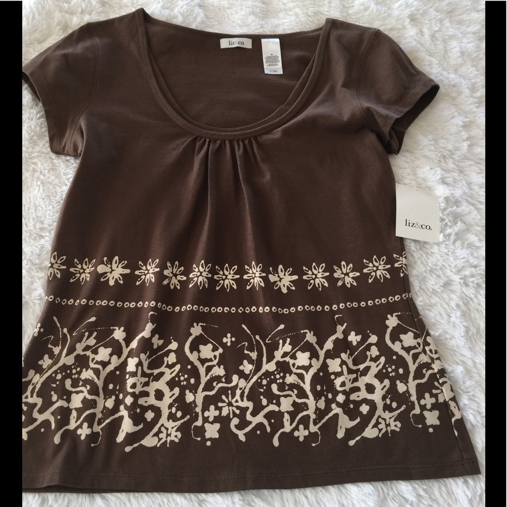 NWOT Liz & Co. top